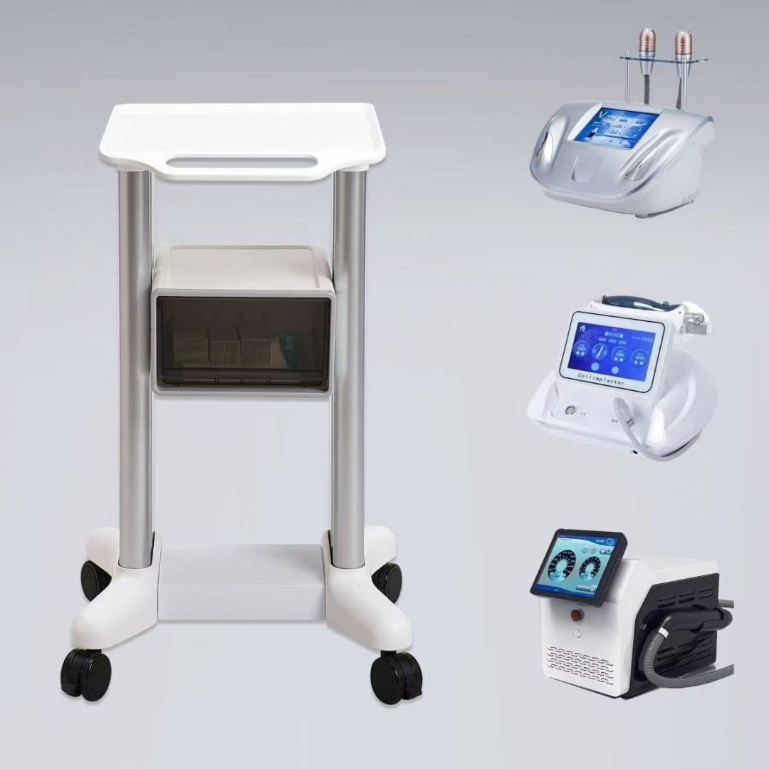 Medical Lab Ultrasound - Chariot de rangement médical avec tiroir