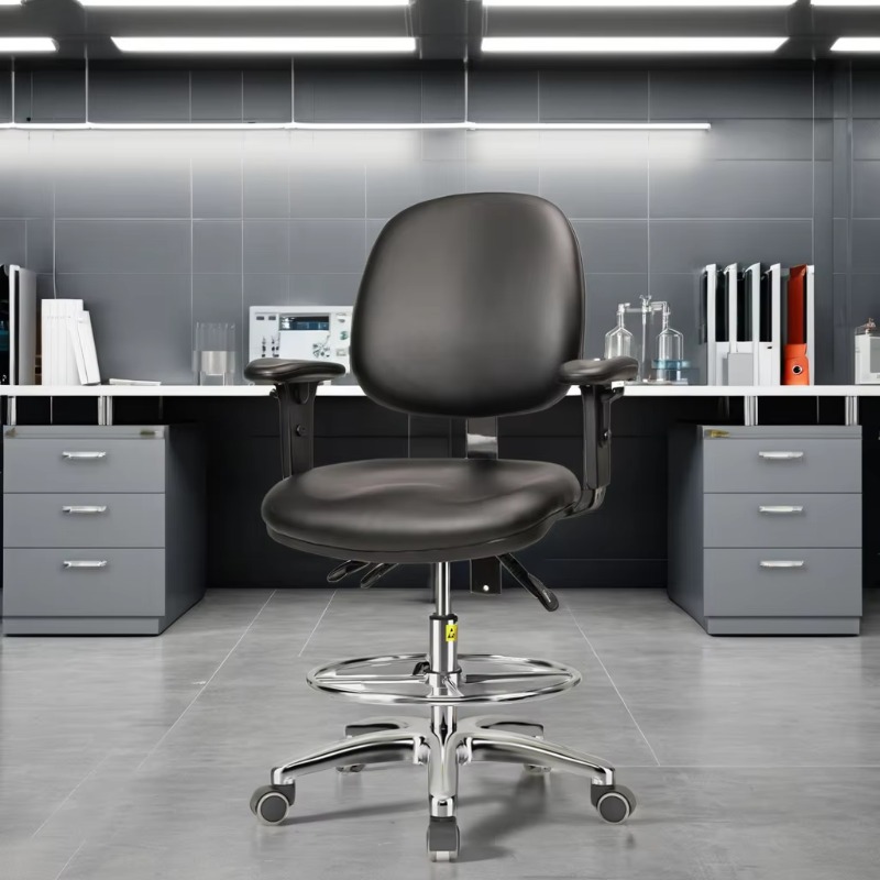 Medical Lab Ultrasound - Chaise de chirurgien réglable en cuir