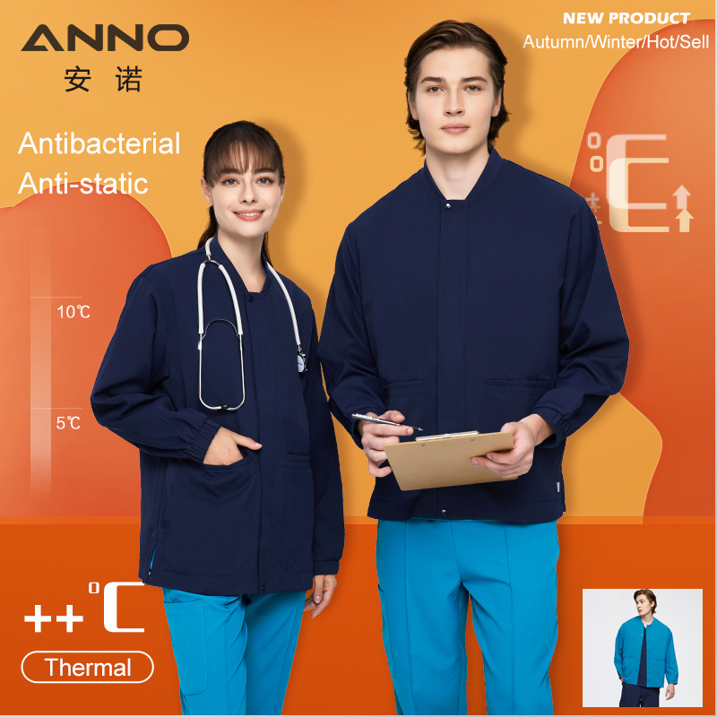 Medical Lab Uniform - Vestes de gommage antistatiques, tenue en