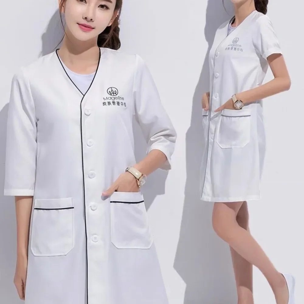 Medical Lab Work - Uniforme de beauté personnalisé avec logo,