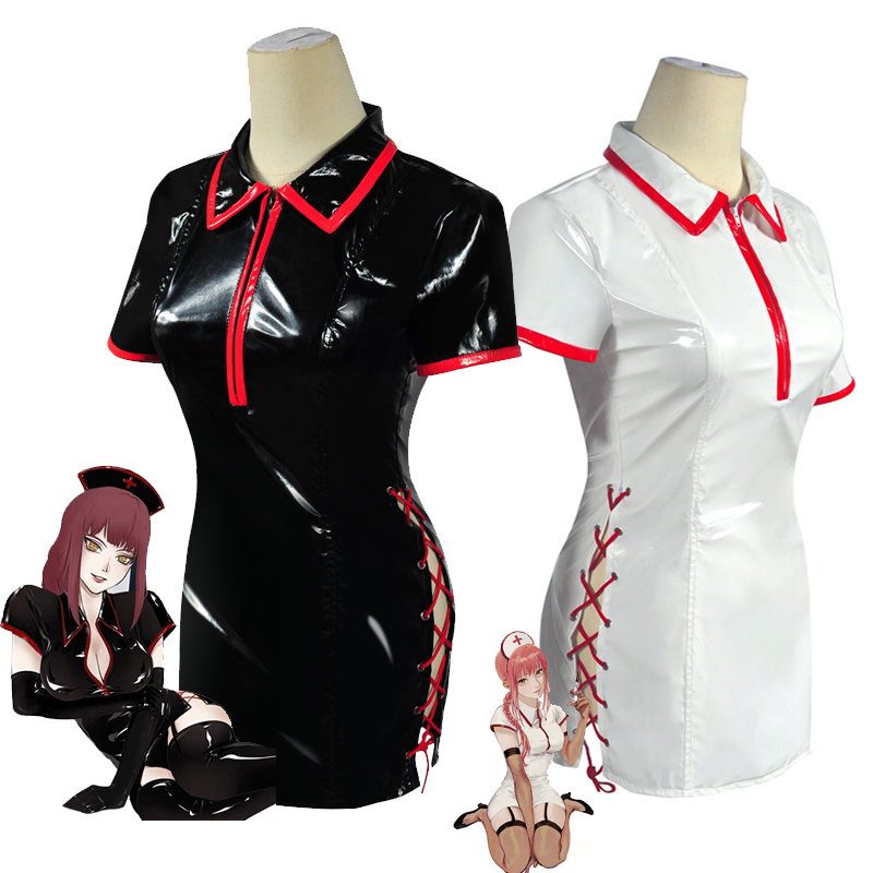 Medical Lab Uniform - Anime Chainsaw Man Cosplay Costume pour