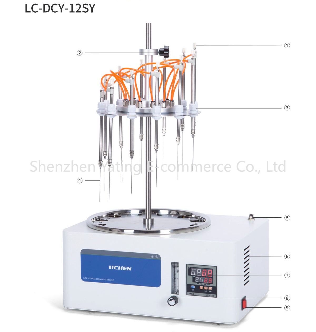 Water Bath Laboratory - Évaporateur/concentrateur d'azote de bain d'eau de