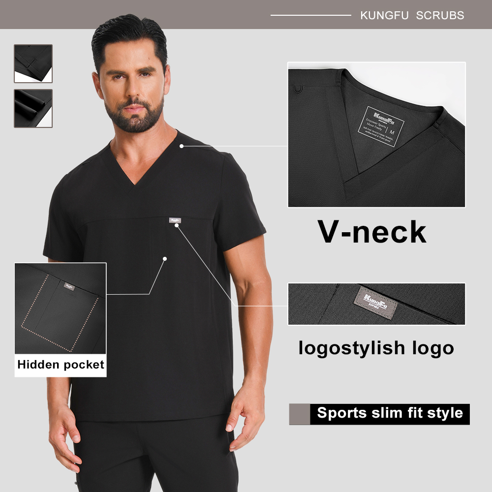 KUNGFU SCRUBS – T-shirt chirur - Medical Lab Uniform avis et prix