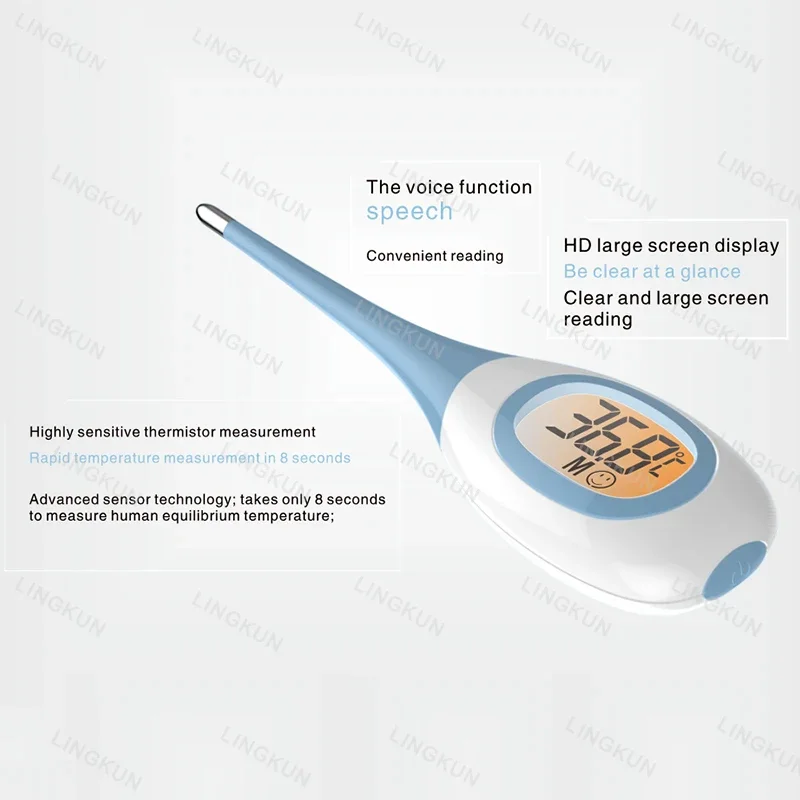 Thermomètre rapide en Silicone - Digital Thermometer Infrared avis et prix