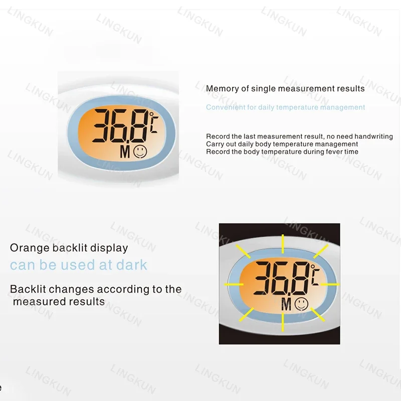 Thermomètre rapide en Silicone - Digital Thermometer Infrared avis et prix