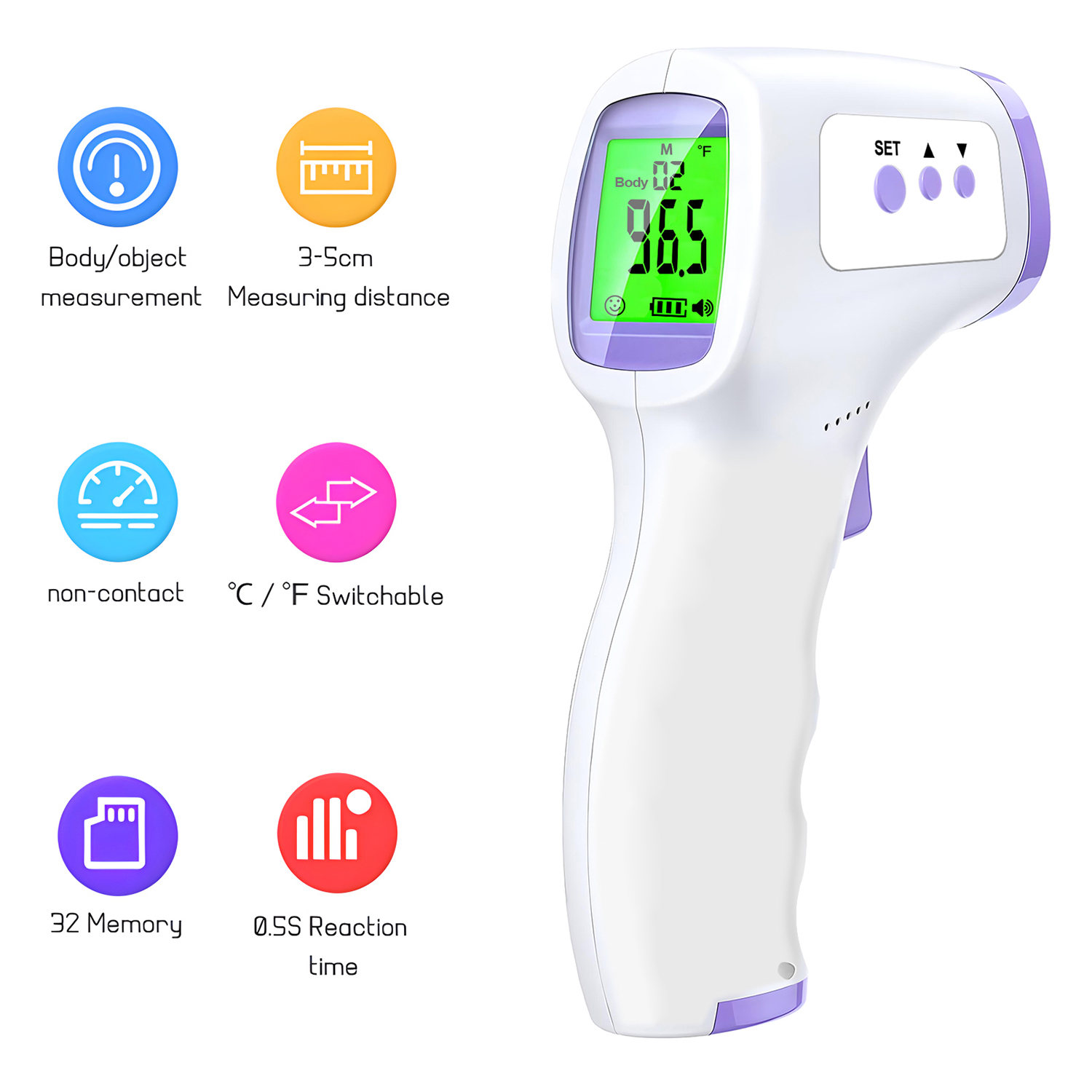 Thermomètre frontal infrarouge - Digital Thermometer Infrared avis et prix