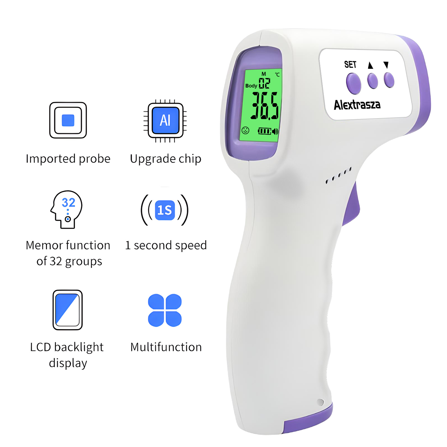 Thermomètre numérique frontal  - Digital Thermometer Infrared avis et prix