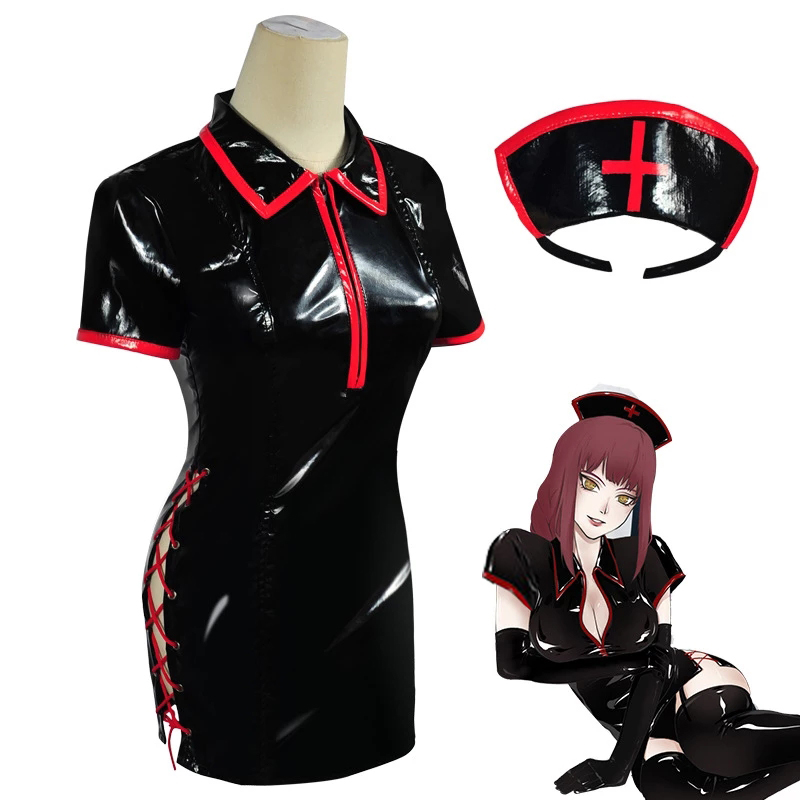 Anime Chainsaw Man Cosplay Cos - Medical Lab Uniform avis et prix
