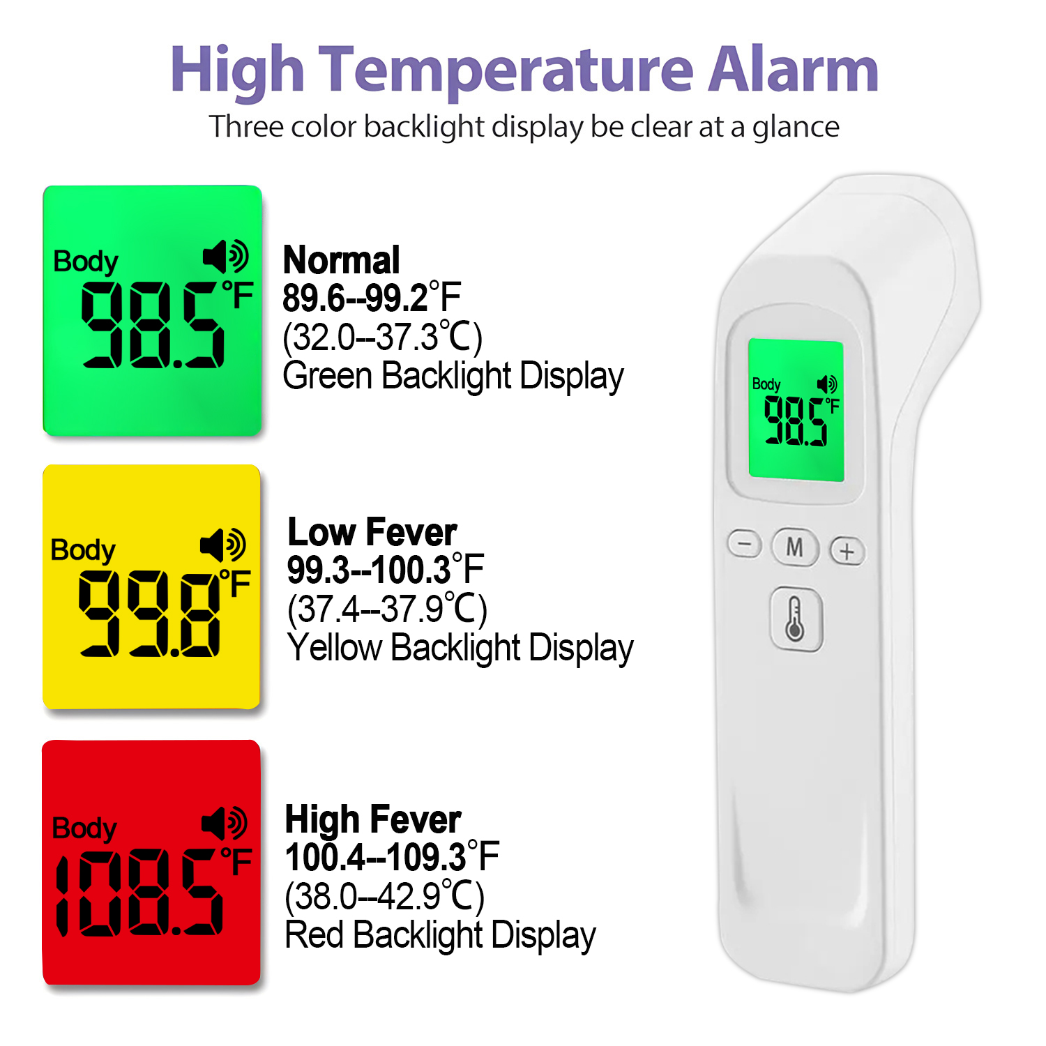 Oxymètre, thermomètre infrarou - Digital Thermometer Infrared avis et prix