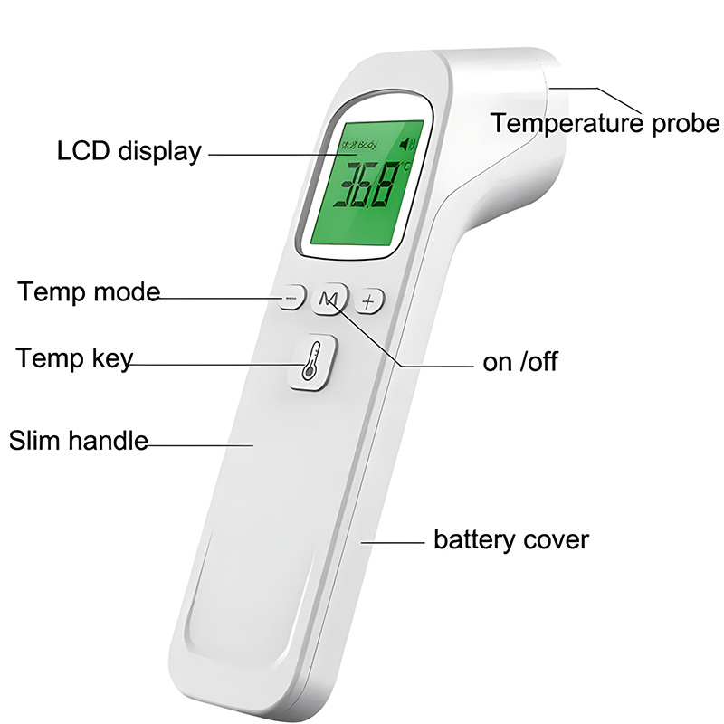Oxymètre, thermomètre infrarou - Digital Thermometer Infrared avis et prix