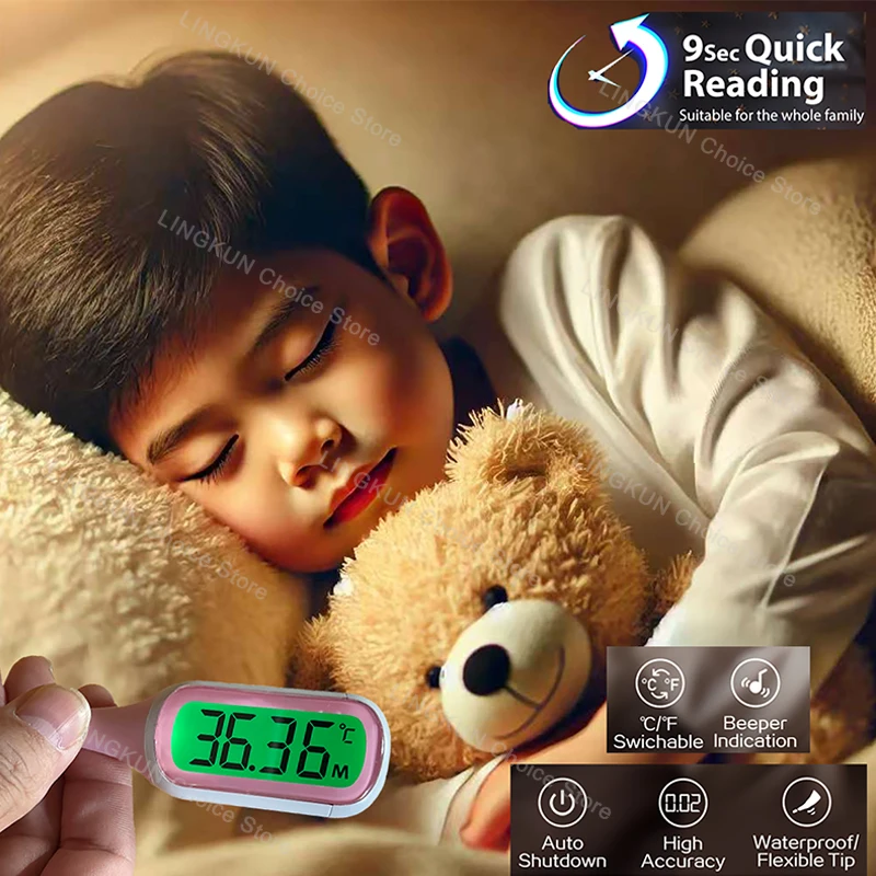 Thermomètre rapide en Silicone - Digital Thermometer Infrared avis et prix